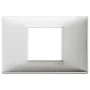 Vimar Plana 2-Central-Module Cover Plate, 120x80x9mm, IP00, Clamp Mount