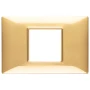 Vimar Plana 2-Central-Module Cover Plate, 120x80x9mm, IP00, Clamp Mount