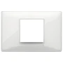 Vimar Plana 2-Central-Module Cover Plate, 120x80x9mm, IP00, Clamp Mount