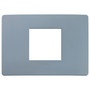 Vimar Plana 2-Central-Module Cover Plate, 120x80x9mm, IP00, Clamp Mount