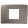 Vimar Plana 2-Central-Module Cover Plate, 120x80x9mm, IP00, Clamp Mount