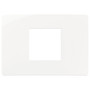 Vimar Plana 2-Central-Module Cover Plate, 120x80x9mm, IP00, Clamp Mount