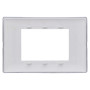 Vimar - Plana Series - 3 Modules Cover Plate - Apollo Lighting
