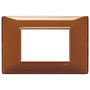 Vimar Plana 3-Module Cover Plate, 120 x 80 mm, IP00, Clamp Mounting - Apollo Lighting