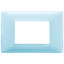 Vimar Plana 3-Module Cover Plate, 120 x 80 mm, IP00, Clamp Mounting - Apollo Lighting