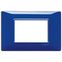 Vimar Plana 3-Module Cover Plate, 120 x 80 mm, IP00, Clamp Mounting