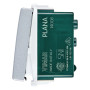 Vimar Plana 1P NO 10A Push Button, 250V, Lightable, IP40 - Apollo Lighting