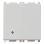 Vimar Plana 1P NO 10A Push Button, 250V, Lightable, IP40