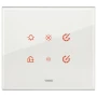 Vimar Eikon 3-Module Electronic Cover Plate, Horizontal or Vertical Mount