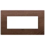 Vimar EIKON 5-Module British Standard Cover Plate, 159.3 x 90 mm, Clamp Mounting