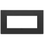 Vimar EIKON 5-Module British Standard Cover Plate, 159.3 x 90 mm, Clamp Mounting