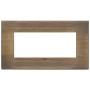 Vimar EIKON 5-Module British Standard Cover Plate, 159.3 x 90 mm, Clamp Mounting