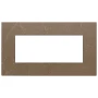 Vimar EIKON 5-Module British Standard Cover Plate, 159.3 x 90 mm, Clamp Mounting