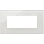 Vimar EIKON 5-Module British Standard Cover Plate, 159.3 x 90 mm, Clamp Mounting