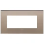 Vimar EIKON 5-Module British Standard Cover Plate, 159.3 x 90 mm, Clamp Mounting