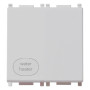Vimar Plana 2P 20AX 1-Way Switch, 250V, IP40, Flush Mount - Apollo Lighting