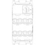 Vimar Plana 2P 20AX 1-Way Switch, 250V, IP40, Flush Mount - Apollo Lighting