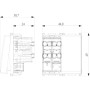 Vimar Plana 2P 20AX 1-Way Switch, 250V, IP40, Flush Mount - Apollo Lighting