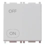 Vimar Plana 2P 20AX 1-Way Switch, 250V, IP40, Flush Mount