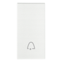 Vimar ARKÉ 1-Module Interchangeable Lightable Button, IP40