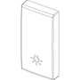 Vimar ARKÉ 1-Module Interchangeable Lightable Button, IP40