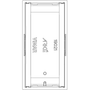 Vimar ARKÉ 1-Module Interchangeable Lightable Button, IP40