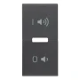 Vimar EIKON Spare 1-Module Interchangeable Button, Thermoplastic