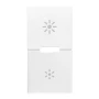 Vimar EIKON Spare 1-Module Interchangeable Button, Thermoplastic