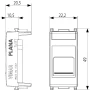 Vimar Plana RJ45 Keystone Adaptor