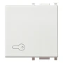 Vimar Plana Interchangeable 2-Module Button, Lightable, IP40