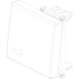 Vimar Plana Interchangeable 2-Module Button, Lightable, IP40