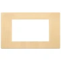 Vimar LINEA 4-Module Cover Plate, Horizontal or Vertical Mount, 146.6 x 88 mm