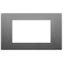Vimar LINEA 4-Module Cover Plate, Horizontal or Vertical Mount, 146.6 x 88 mm
