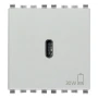 Vimar EIKON 2-Module USB-C Supply Unit, 120-240V, USB Power Delivery, Flush-Mounted, 1 USB-C Port