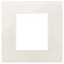 Vimar LINEA 2-Module Cover Plate, 90 x 88 mm, Horizontal/Vertical Mounting