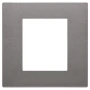 Vimar LINEA 2-Module Cover Plate, 90 x 88 mm, Horizontal/Vertical Mounting