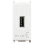 Vimar Plana 1 Module USB Power Supply Unit, 120-240V, 50/60 Hz