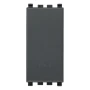 Vimar EIKON 1P 1-Way Switch, 20AX, 250V, IP40, Optional LED Lighting