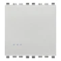 Vimar EIKON 1P 1-Way Switch, 20AX, 250V, IP40, Optional LED Lighting