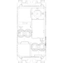 Vimar EIKON 1P 1-Way Switch, 20AX, 250V, IP40, Optional LED Lighting
