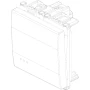 Vimar EIKON 1P 1-Way Switch, 20AX, 250V, IP40, Optional LED Lighting