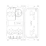 Vimar PLANA 1P 10AX 2-Way Switch, 250V, IP40, Lightable