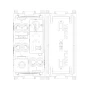 Vimar PLANA 1P 10AX 2-Way Switch, 250V, IP40, Lightable