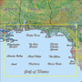 Garmin Standard Mapping Gulf Coast Professional microSD/SD Card, High-Resolution Aerial Overlay, Offshore Lease Blocks, Marsh Highway System, Wildlife Management Areas