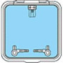 Lewmar - Size 44 Ocean Series Hatch Flange Base