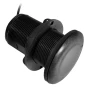 Raymarine Low Profile Depth Only Thru-Hull Transducer, 600W, 50/200 kHz, 30ft Cable