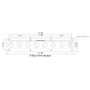 BEP Marine - Heavy Duty Buss Bar 650 Amp