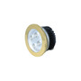 CANTALUPI – TITAN/R/MN A-08 – Recessed LED Light – Ø100 mm | Gold Finish | MDM700 | 4X Hi-Power LED | IP40