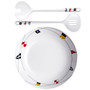 Marine Business Melamine Salad Bowl & Servers - REGATA 12008 - Apollo Lighting