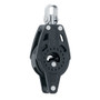 Harken 40mm Carbo Single Ratchet Block w/Swivel & Becket 2609